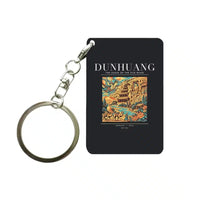 Thumbnail for DUNHUANG - Poster - Key Chain - Black