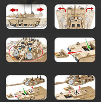 Thumbnail for 1096PCS M1 Abrams Main battle Model - view 4