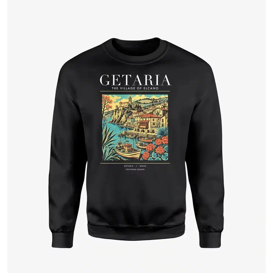 GETARIA - Poster - Sweatshirt - Black