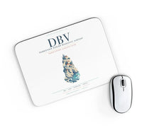 Thumbnail for Dubrovnik Ruđer Bošković Airport (DBV) design on white rectangle mouse pad