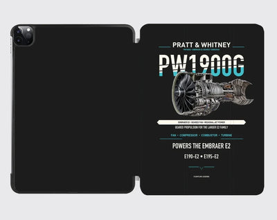 PW1900G design on black ipad tablet case