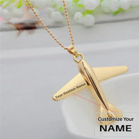 Thumbnail for Customisable Design Aircraft Necklace