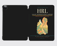 Thumbnail for Valley International Airport (HRL) design on black ipad tablet case