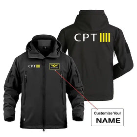 CPT & 4 Lines Military Jackets (Customizable)