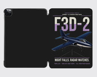 Thumbnail for F3D-2 Skyknight design on black ipad tablet case