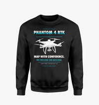 Thumbnail for DJI Phantom 4 RTK design on black sweatshirt