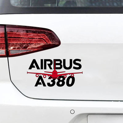 Amazing Airbus A380 Car aviation design car sticker in weather-resistant vinyl.