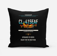 Thumbnail for Canadair CL-415EAF design on black pillow