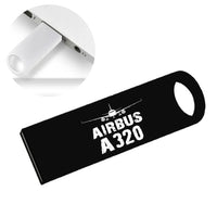 Thumbnail for Airbus A320 & Plane aviation design on durable waterproof casing waterproof USB device.