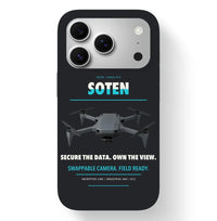Thumbnail for ACSL SOTEN Case design on black iphone case
