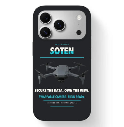ACSL SOTEN Case design on black iphone case