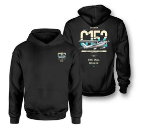 Double-Side Printing — Cessna 152 Double-Side Hoodie