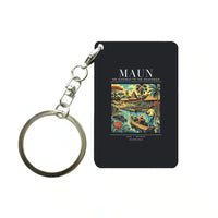 Thumbnail for MAUN - Poster - Key Chain - Black