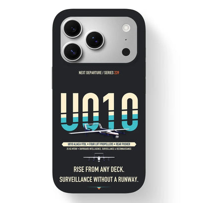 Airbus U010 Aliaca VTOL Case design on black iphone case