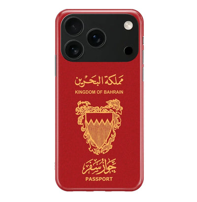 Bahrain Passport iPhone Case