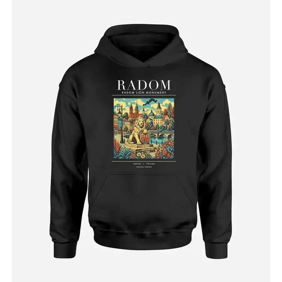 RADOM - Poster - Premium Hoodie - Black