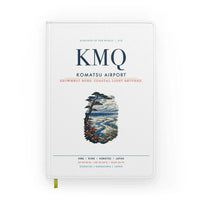 Thumbnail for Komatsu Airport (KMQ) design on white notebook