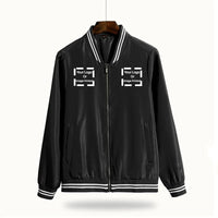 Thumbnail for Custom TWO LOGOS aviation design printed on lightweight shell with windproof finish thin spring jacket.