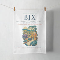 Thumbnail for Aeropuerto Internacional de Guanajuato (BJX) design on white towel