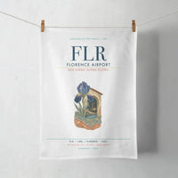 Thumbnail for Florence Airport (FLR) design on white towel