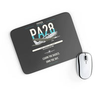 Thumbnail for Piper PA-28-181 Archer LX design on black rectangle mouse pad