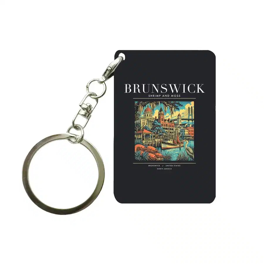 BRUNSWICK - Poster - Key Chain - Black