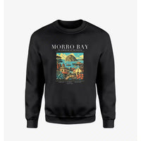 Thumbnail for MORRO BAY - Poster - Sweatshirt - Black