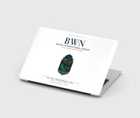 Thumbnail for Brunei International Airport Bandar Seri Begawan (BWN) design on white MacBook case