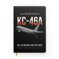 Thumbnail for KC-46A PEGASUS design on black notebook