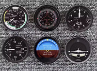 Thumbnail for Dashboard Pilot 6PSC aviation design magnet in strong neodymium core.