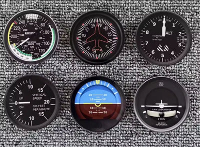 Dashboard Pilot 6PSC aviation design magnet in strong neodymium core.
