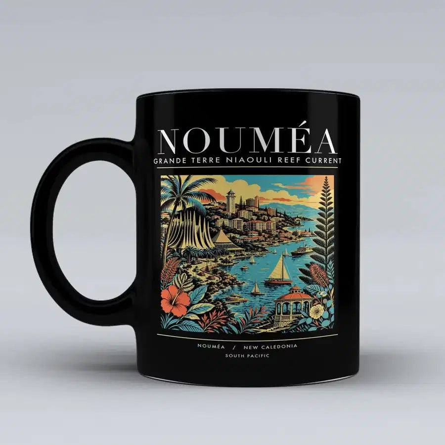 NOUMÉA - Poster - Mug - Black