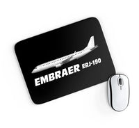 Thumbnail for The Embraer ERJ-190 aviation design on neoprene with anti-slip base mouse pad.