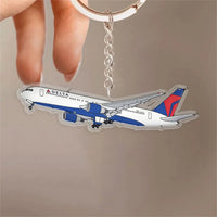 Thumbnail for Delta Air Lines Boeing 767 Design Acrylic Keychain