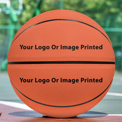 Custom Logo/Design/Image aviation themed basketball in durable rubber.