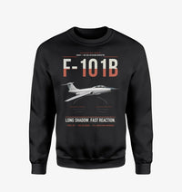 Thumbnail for F-101B Voodoo design on black sweatshirt