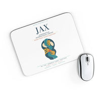 Thumbnail for Jacksonville International Airport (JAX) design on white rectangle mouse pad
