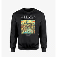 Thumbnail for OTTAWA - Poster - Sweatshirt - Black