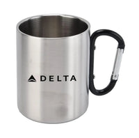 Thumbnail for Delta Airlines (Delta Air Lines) aviation design on outdoor mug, durable insulated construction.