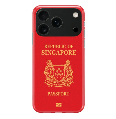 Singapore Passport iPhone Case