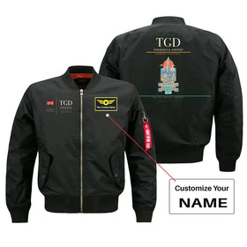 Podgorica Airport (TGD) Bomber Jacket