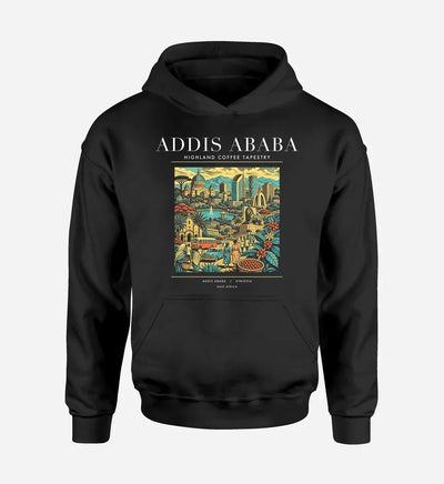 ADDIS ABABA - Poster - Premium Hoodie - Black
