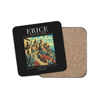 Thumbnail for ERICE - Poster - Coaster - Black