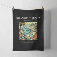 Thumbnail for ORANGE COUNTY - Poster - Towel - Black