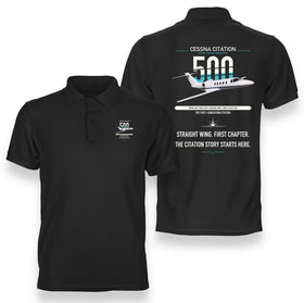 Cessna Citation 500 - Citation I Premium Polo T-Shirts