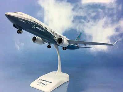 Side view of Boeing 737Max (737 Max) Original Livery Airplane Model (Special 31CM) aviation special-edition big-scale model airplane.