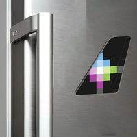 Thumbnail for Volaris aviation design tail magnet in 3D metal with magnetic back.