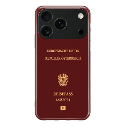 Austrian Passport iPhone Case