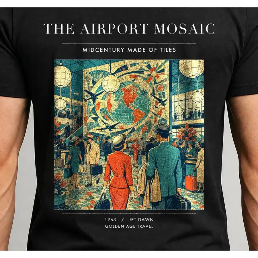 VINTAGE G4132 - The Airport Mosaic - Cover