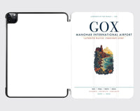 Thumbnail for Manohar International Airport Mopa (GOX) design on white ipad tablet case